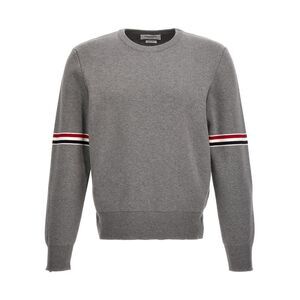 Thom Browne Gray Cotton Men's Cardigan